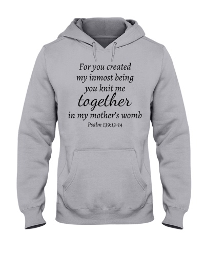 My inmost being Hooded Sweatshirt