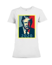Trump 2020 Campaign T Shirt Premium Fit Ladies Tee front