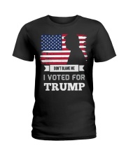 Voted Trump T Shirt Ladies T-Shirt tile