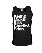 Keith Mick Bill Charlie Brian T Shirt Unisex Tank tile