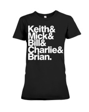 Keith Mick Bill Charlie Brian T Shirt Premium Fit Ladies Tee tile