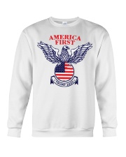America First Trump 2020 Crewneck Sweatshirt thumbnail