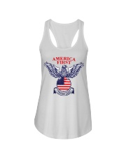 America First Trump 2020 Ladies Flowy Tank thumbnail