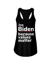 Joe Biden Because Values Matter Ladies Flowy Tank thumbnail