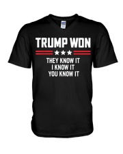 Trump 2024 T Shirt V-Neck T-Shirt tile