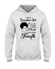 December Gift for Birthday Girl Hooded Sweatshirt tile