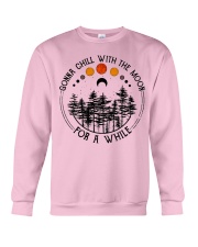 Gonna Chill with the Moon Crewneck Sweatshirt tile