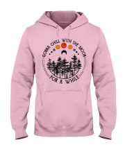 Gonna Chill with the Moon Hooded Sweatshirt tile