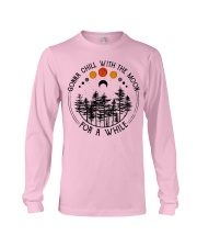 Gonna Chill with the Moon Long Sleeve Tee tile