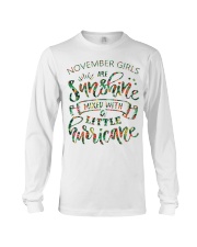 November Gift for Birthday Girl Long Sleeve Tee thumbnail