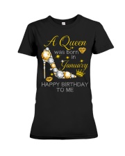 January Gift for Birthday Girl Premium Fit Ladies Tee tile