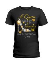 January Gift for Birthday Girl Ladies T-Shirt tile