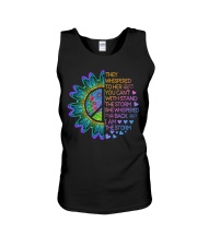 Hippie Strong Woman Unisex Tank tile