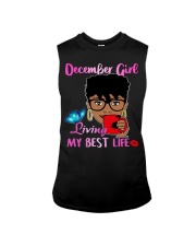 December Gift for Birthday Girl Sleeveless Tee tile