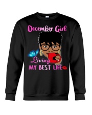 December Gift for Birthday Girl Crewneck Sweatshirt tile