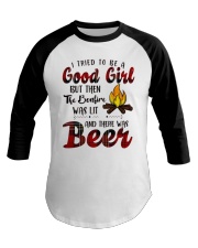 Good Girl Beer Baseball Tee tile