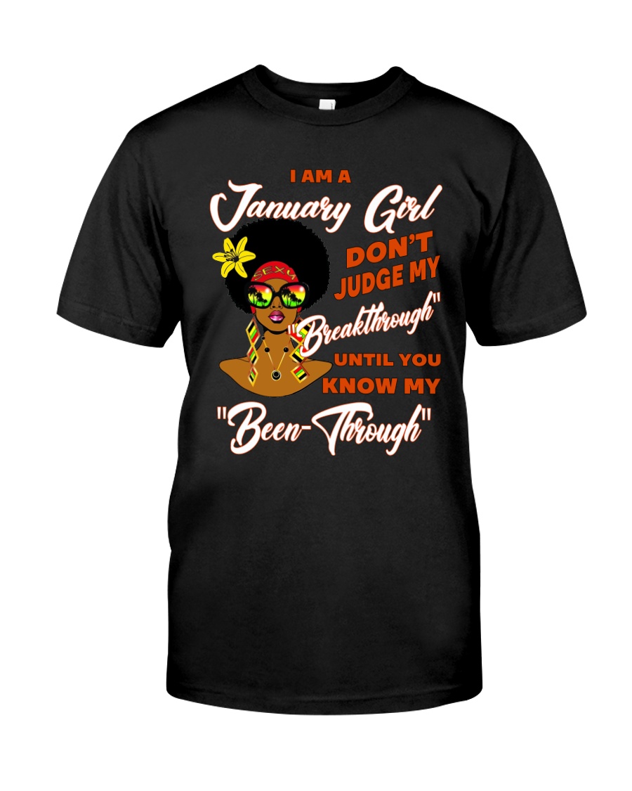 January Gift for Birthday Girl Classic T-Shirt