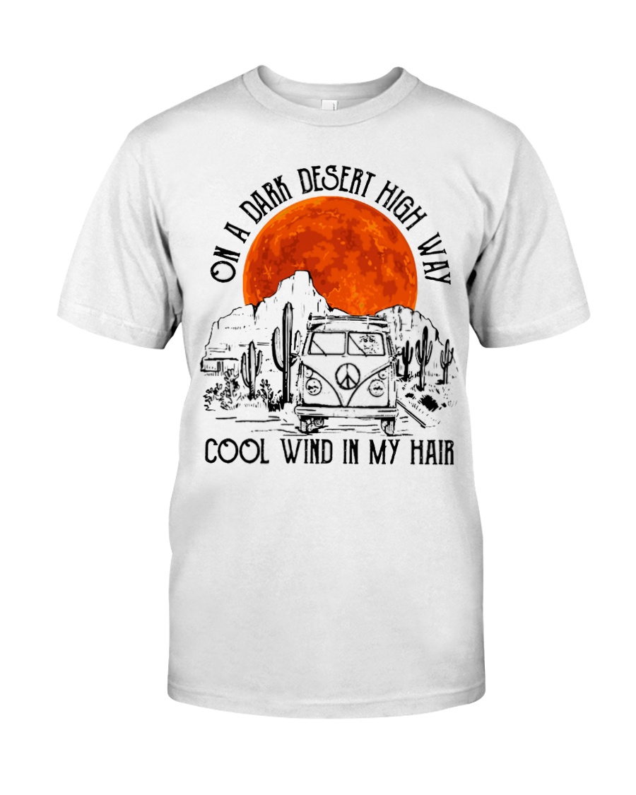 Flower child hippie woman Classic T-Shirt