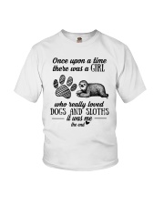 Dog and Sloths Youth T-Shirt thumbnail