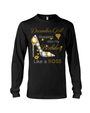 December Gift for Birthday Girl Long Sleeve Tee thumbnail