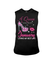 January Gift for Birthday Girl Sleeveless Tee thumbnail