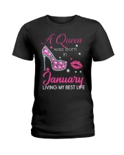 January Gift for Birthday Girl Ladies T-Shirt thumbnail