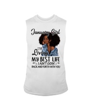 January Gift for Birthday Girl Sleeveless Tee thumbnail