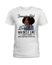 January Gift for Birthday Girl Ladies T-Shirt thumbnail