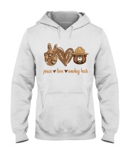 Peace Love Hooded Sweatshirt tile