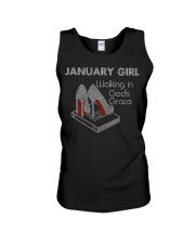 January Gift for Birthday Girl Unisex Tank tile