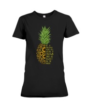 Pineapple sunflower Premium Fit Ladies Tee tile