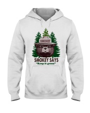 Keep it green Hooded Sweatshirt tile