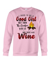 Good Girl Wine Crewneck Sweatshirt thumbnail