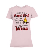 Good Girl Wine Premium Fit Ladies Tee thumbnail