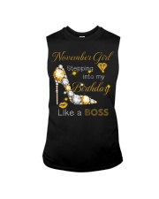 November Gift for Birthday Girl Sleeveless Tee tile