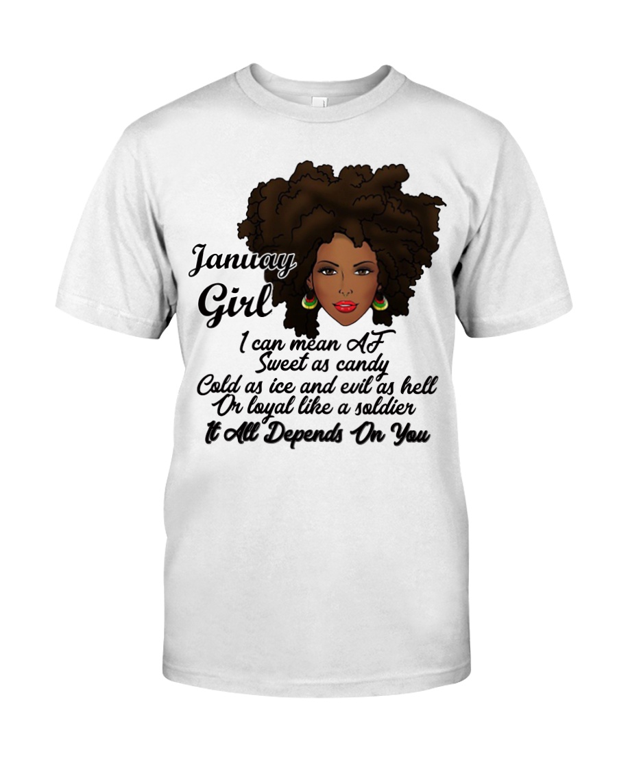 January Gift for Birthday Girl Classic T-Shirt