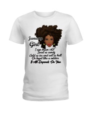 January Gift for Birthday Girl Ladies T-Shirt tile