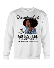 December Gift for Birthday Girl Crewneck Sweatshirt tile