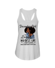 December Gift for Birthday Girl Ladies Flowy Tank tile