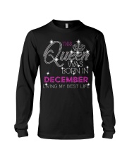 December Gift for Birthday Girl Long Sleeve Tee tile