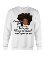 December Gift for Birthday Girl Crewneck Sweatshirt tile