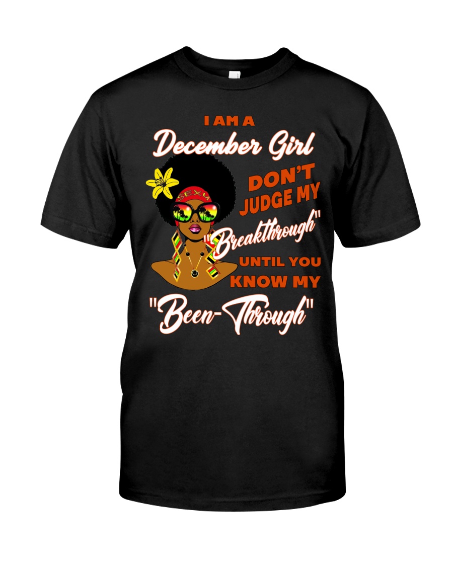December Gift for Birthday Girl Classic T-Shirt