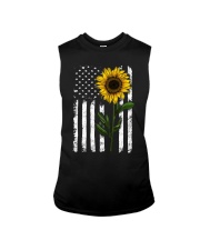 Sunflower American Flag Sleeveless Tee tile