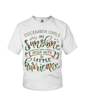 December Gift for Birthday Girl Youth T-Shirt tile