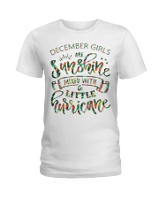 December Gift for Birthday Girl Ladies T-Shirt tile