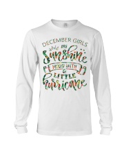 December Gift for Birthday Girl Long Sleeve Tee tile