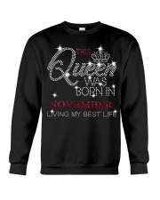 November Gift for Birthday Girl Crewneck Sweatshirt tile