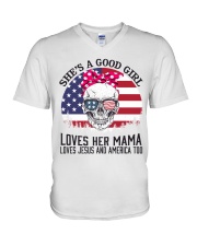 Good Girl V-Neck T-Shirt tile