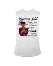January Gift for Birthday Girl Sleeveless Tee tile