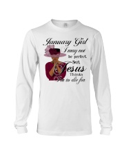 January Gift for Birthday Girl Long Sleeve Tee tile